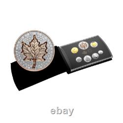 Canada $20 Dollars Super Incuse Silver Maple Leaf Coin gift set, 2022