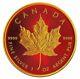 Canada. 5 Dollars 2022 Royal Red Maple Leaf, 1 Oz (. 999) Silver Coin Unc