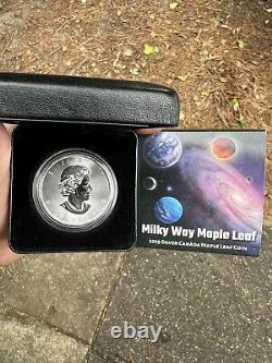Canadian maple leaf silver 1 Ounce Milky Way Coin
