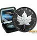 Holographic Edition Maple Leaf 1 Oz Silver Coin 5$ Canada 2021