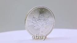 Lot Of 4- 2024 Silver $5 Silver Canadian Maple Leaf 1 oz Uncirculated see video