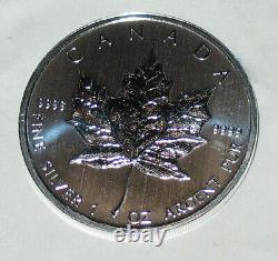 Lot of (10) TEN 2012 Canada $5 1oz Silver Maple Leafs Brilliant Uncirculated
