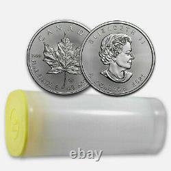 Lot of 3 2021 Canada 1 oz Silver Maple Leaf $5 Coins GEM BU
