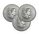 Lot Of 3 Silver 2021 Canada 1 Oz. 9999 Silver Maple Leaf $5 Coins