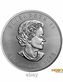 MERCURY Solar System Maple Leaf 1 Oz Silver Coin 5$ Canada 2022