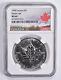 Ms69 1998 Canada Silver 5 Dollars Maple Leaf Ngc Canada Label