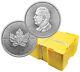 Monster Box Of 500 2024 Canada 1 Oz Silver Maple Leaf $5 Coins Gem Bu Presale