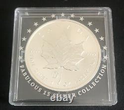 NEW! CANADA 2020 MAPLE LEAF Fabulous Collection F15 Privy 1 Oz 999.9 Silver Coin