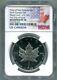 Pcgs-pf70 2019 Modified Proof Canada Silver Maple Leaf Pride Of 2 Nations Set