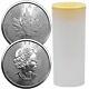 Roll Of 25 2021 1 Oz Canadian Maple Leaf. 9999 Silver Bu Coin (25 Coins) New