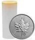 Roll Of 25 Canadian Silver Maple Leaf. 9999 Fine $5 Coins
