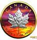 Sunset Edition Maple Leaf 1 Oz Silver Coin 5$ Canada 2021