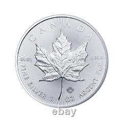Silber Maple Leaf Tube 25x 2020 1 OZ Unze Ounce Once Silver Argent Kanada Canada